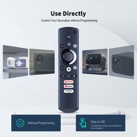 TRUCKON New Replacement Remote Control for Goodee/Boom ELEPHAS/NexiGo/ONOAYO ONO 3 PRO Projector