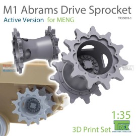T-Rex Studio TRXTR35003-1 1:35 TRex - M1 Abrams Sprocket Set [Active Version] (MNG kit)