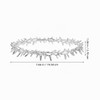 Beatifufu Corona di Spine in Stile Rinascimentale in Metallo per