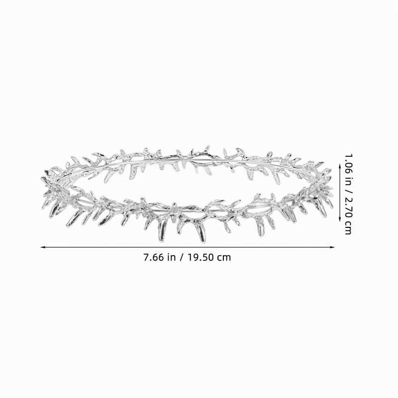 Beatifufu Corona di Spine in Stile Rinascimentale in Metallo per