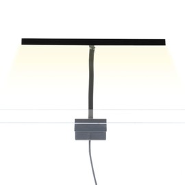 Aqua Worx EOS LED Aquarium Light - Adjustable Aquarium Gooseneck Light with 7-Mode RGB Settings - Ideal Planted Aquarium Light - Fish Tank Light - Nano Aquarium Light - Aquarium LED Light - N5 RGB