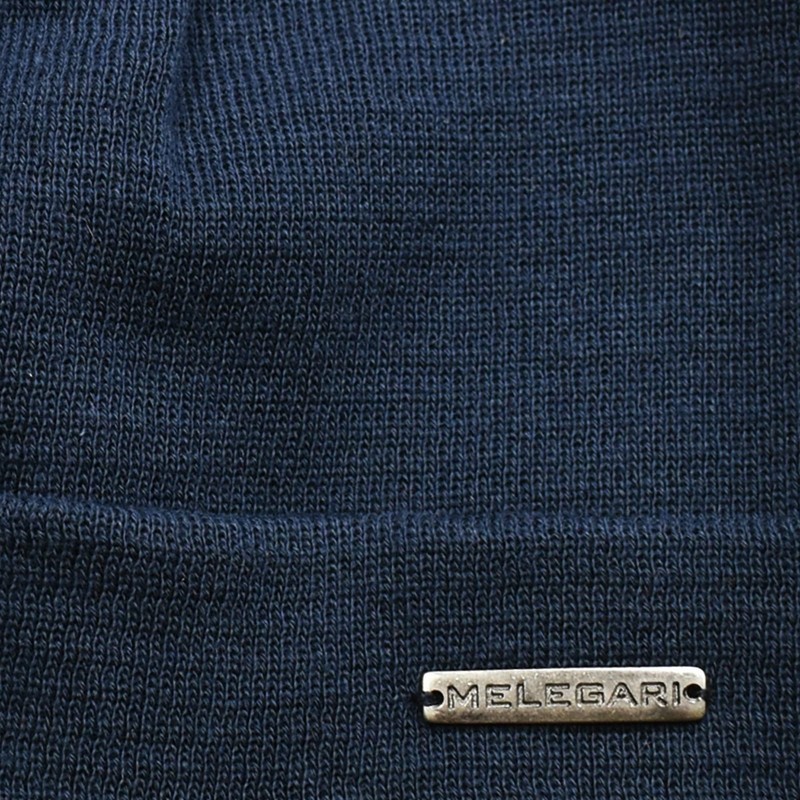 MELEGARI Beanie Pisa | 100% Cotton | Made in Italy,
