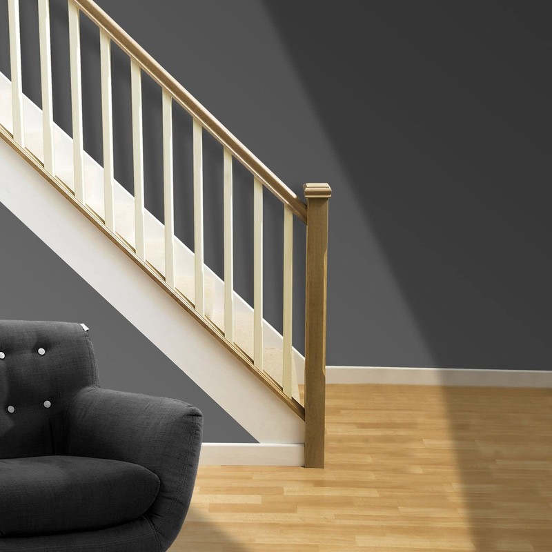 Jackson Woodturners White Primed Stop Chamfered Spindle – 900mm x