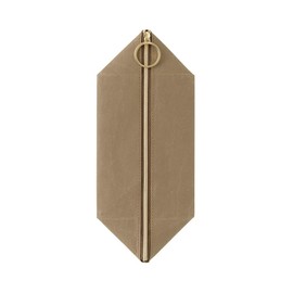 Midori 41842006 Pen Case Pen Tray Pouch, Brown
