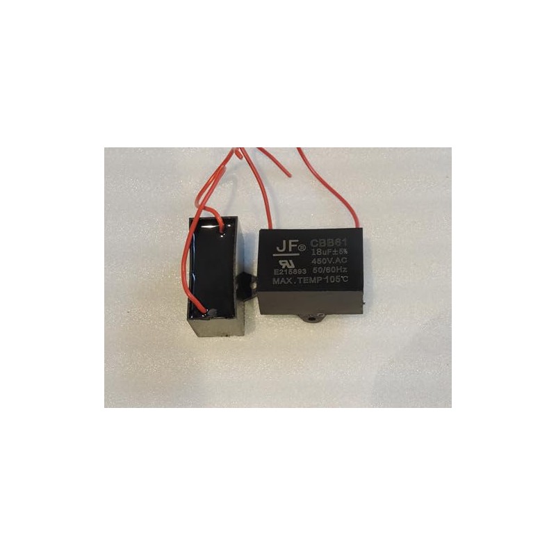 CBB61 18µF 450V AC ±5% 25/105/21 Capacitor, 105°C Resistant -