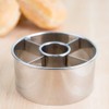 Harold Import Company Ateco 3-1/2-Inch Stainless Steel Doughnut Cutter