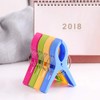 URAQT Beach Towel Clips, 8 Pcs Large Laundry Clip Towel