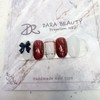 Next day delivery⭐Checked ribbon nail⭐ / 다음날 발송⭐체크 리본네일⭐