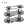 Kozelo 6pcs Chain Connector Link Roller - [1/2 Inch Pitch]