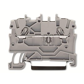 WAGO Kontakttechnik TopJob 4045454966768 2L Feed-Through Terminal Block 2000-1201 1qmm Grey