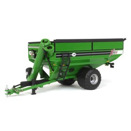 Spec Cast 1/64 Green J&M 1112 X-Tended Reach Grain Cart with Singles JMM-030