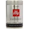 illy, Ground Espresso Coffe, Dark Roast, 8.8-Ounce Tins (Pack of 2) by illy [Foods]