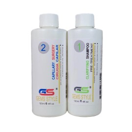 GS Hair Surgery Treatment for Black Hair /Cirugia Capilar para Cabello Negro 4oz