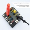 FSTURIOS 8PCS Car Fuse Puller Tool, 4 Size Mini Plastic