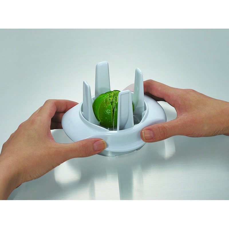 Simposh Lemon & Lime Wedge Slicer With Citrus Blaster For