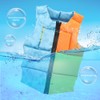 Portable Foldable Life Jacket Vest Accessory for Drifting Surfing Swimming