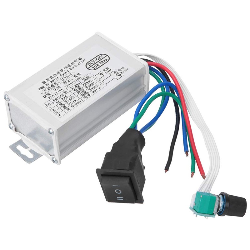 DC Motor Speed Controller, 9V, 12V, 24V, 36V, 48V, 60V