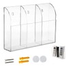 Remote Control Holder, Acrylic Wall Mounted Remote Control Holder Organizer