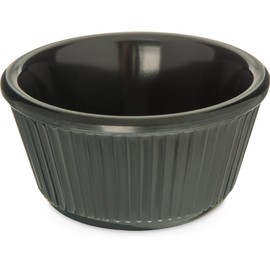 Carlisle FoodService Products Plastic Ramekins, Sauce Bowl For Catering, Kitchen, Restaurant, 4 Ounces, Black