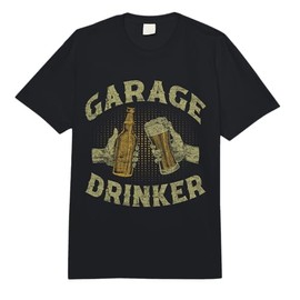 Garage Drinker Beer Party Drink Comfort Colors Adult Heavyweight T-Shirt