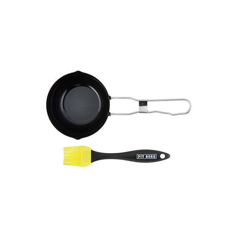 Pit Boss 67267 BBQ Brush with Pot