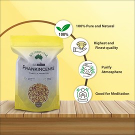 Southern Star Original Frankincense Resin - 100% Natural Premium Frankincense from Greece, Traditional Hand Made Incense Gems for Aromatherapy, Meditation, Religious Ceremonies and Yoga, 500gm