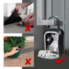 WLZP Key Safe, Key Safe with 4-Digit Combination Code, Wall
