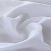 FOLINS&HOME 2 Pack White Round Tablecloth - 60 Inch Waterproof