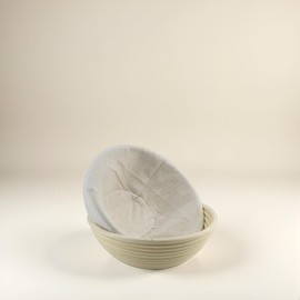 9 Inch Proofing Bread Basket Cloth,Round Cloth Baking Supplies Bread, Reusable Breathable Liner Cotton Flax Banneton Proofing Bread Cloths, Baking Tools and Accessories for Kitchen and Dining