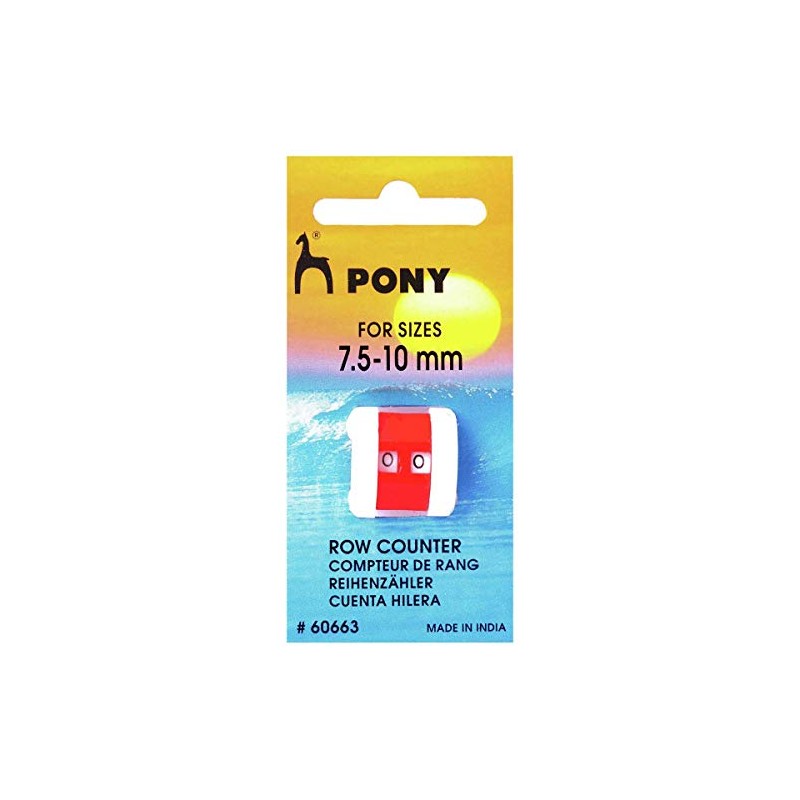 Pony Knitting Row Counter Register - Jumbo Extra Large