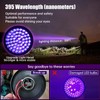 ANYGO 51 LED UV Black Light Flashlight, 395nm Portable Ultraviolet