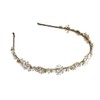 Vingtaine HK-188 Pearl Bijou Headband Thin Gorgeous Wedding After-Party Party
