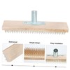 CAXUSD 2pcs Plated Wire Brush for Moss Removal Concrete and
