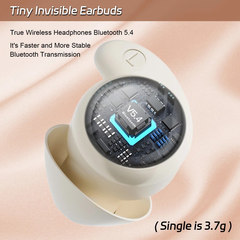LOBKIN Sleeping Earphone Active Noise Cancellation In-ear Gaming Headphones Sliding