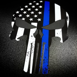Punisher Back The Blue - Sticker
