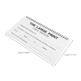 GANAZONO Sleek Simple Design Ledger and Budget Organizer Planner for Students Freelancers