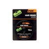 Fox Edges Brown Hair Braid For Carp Fishing 10m