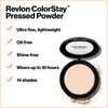 REVLON Revlon ColorStay Pressed Powder Face Makeup, Longwearing, Fragrance-Free, Noncomedogenic,
