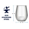 YETI Rambler 10 oz Wine Tumbler, Vacuum Insulated, Stainless Steel