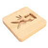 Wooden Carving Night Light Rabbit Shape Soft Light Eye Protection