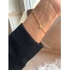NataschaWoge® 18K Gold Necklace Minimalist Small Heart Chain Bracelet Thin