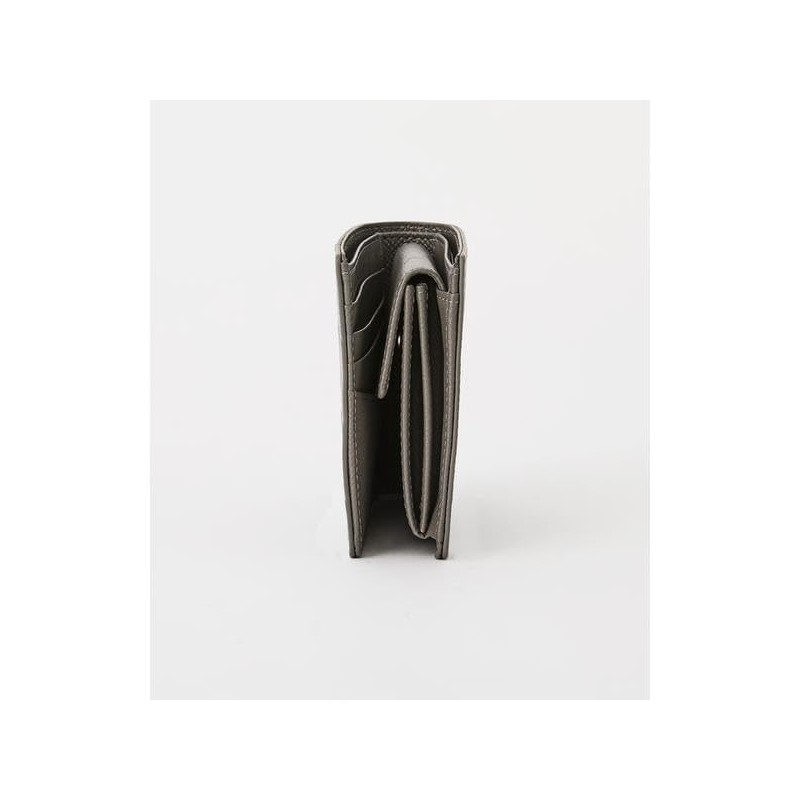 Kings Croco x Smooth Wallet / Mini Wallet, gray