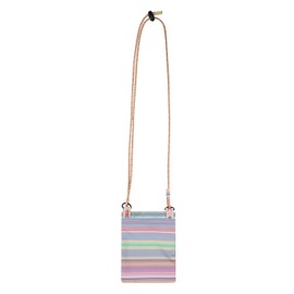 KAVU Waspusk Pouch Passport Crossbody Rope Sling - Rainbow Run