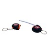 6 Pieces 1m/3ft Mini Keychain Portable Retractable Steel Tape Metric/Inch