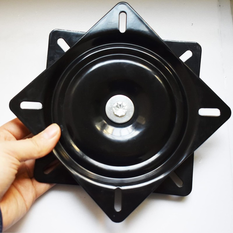 2Pack Heavy Duty Bar Stool Swivel Plate, 6Inch Chair Base