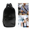PU Leather Sling Bag Single Strap Shoulder Bag for Outdoor