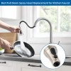 BBENT Kitchen Faucet Head Replacement,Fo - Brushed Nickel