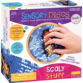 Sensory Playtivity Scaly Stuff Sensory Discs, Pack of 3