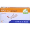 Disposable Vinyl Gloves Powder-Free L Pack of 100