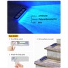 DetarZinLED Solar Step Lights for Outside, 2 Pack Solar Stair